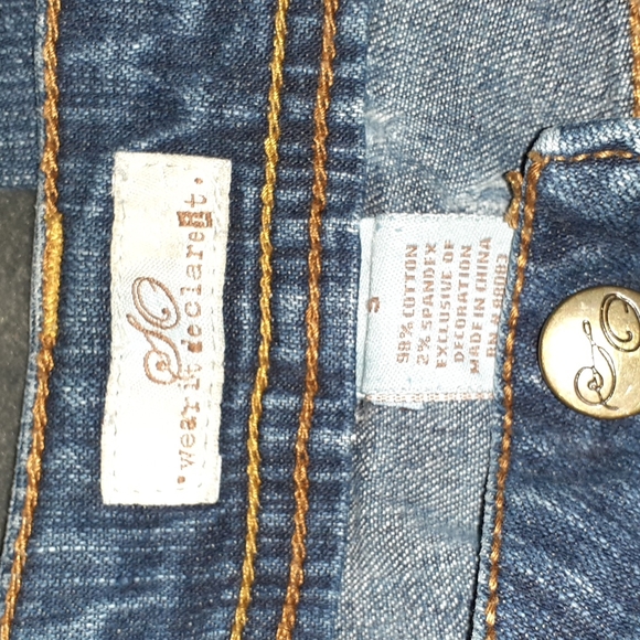Womens SO "wear it declare it" straight leg jeans size 5 - Picture 2 of 7